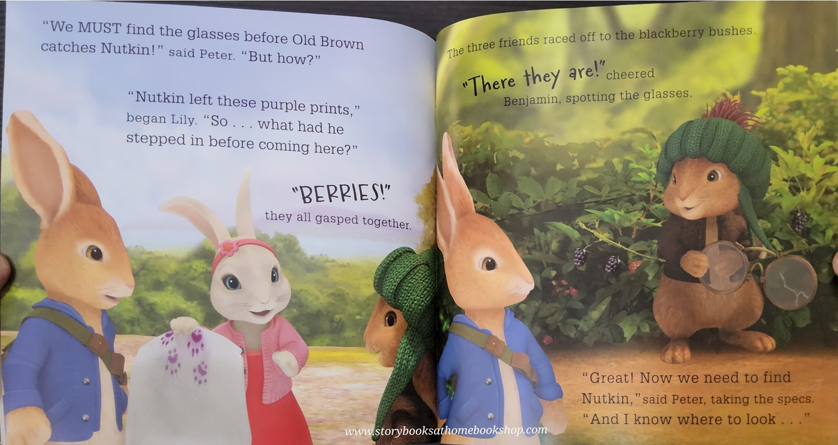 หนังสือนิทานปกอ่อน ** 🍅🍓PETER RABBIT:PETER SAVES THE DAY!