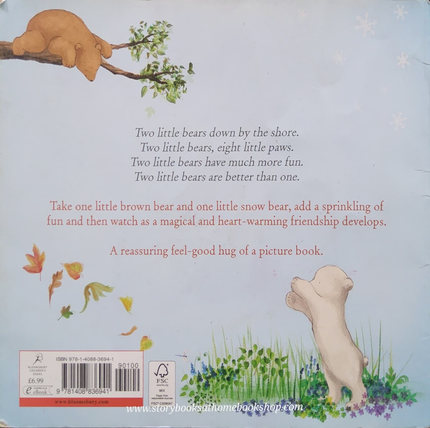 หนังสือนิทานปกอ่อน ** 🍅🍓 TWO LITTLE BEARS