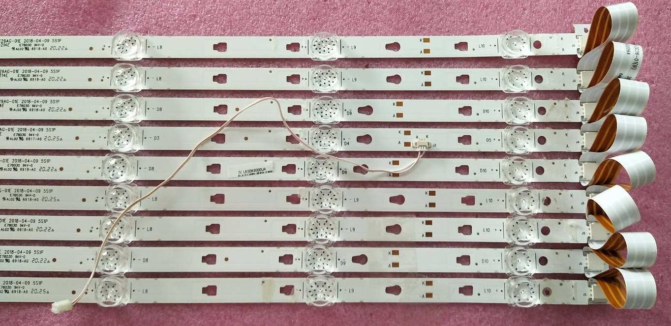 หลอดแบล็คไลท์ทีวี HAIER ไฮเออร์ ของแท้ถอดจากเครื่อง ใช้กับรุ่น LE50K8000UA