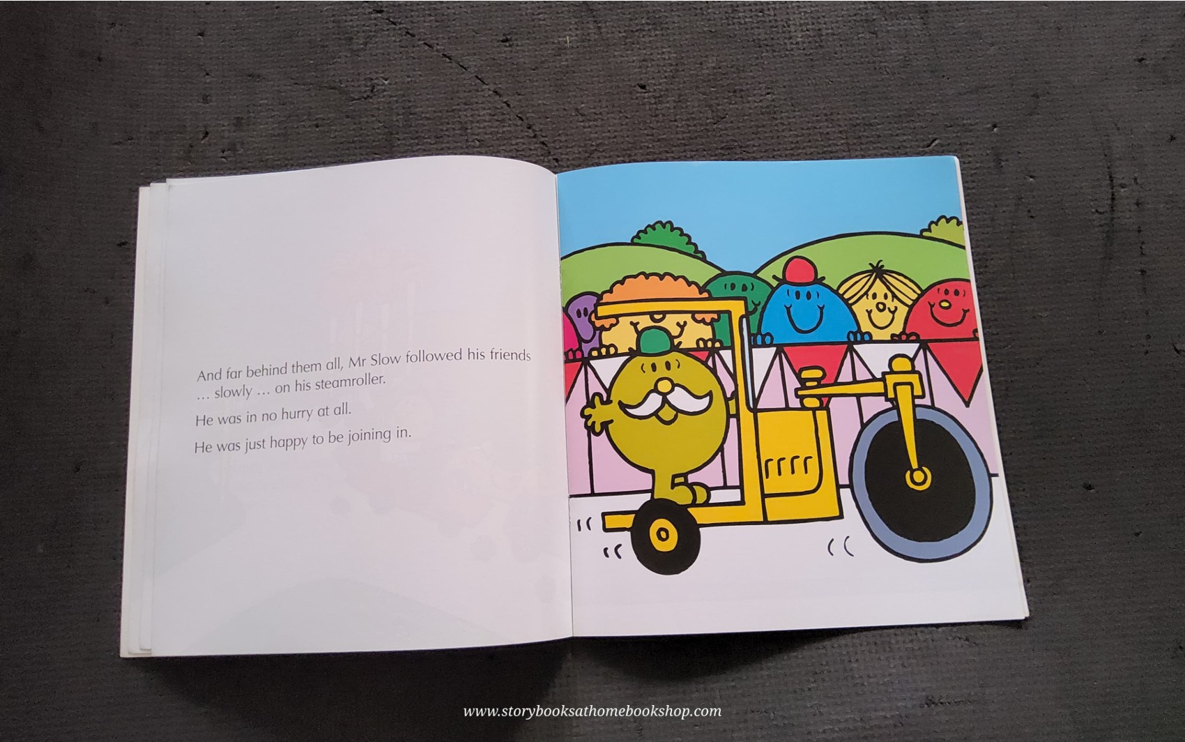 หนังสือนิทานปกอ่อน** 🍅🍅MR.SLOW ROLLS ON