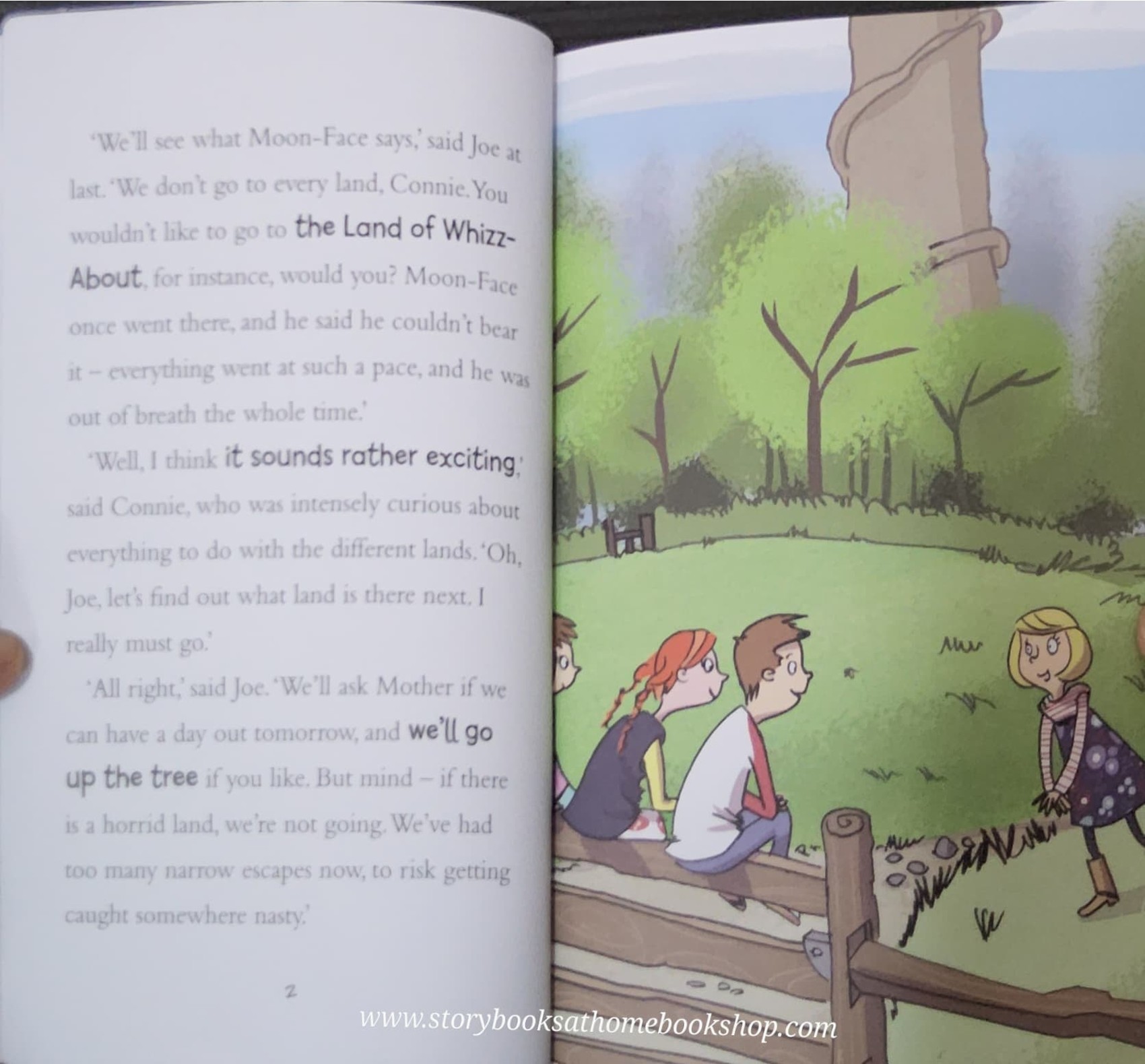 วรรณกรรมเยาวชน** 🍅🍅A FARAWAY TREE ADVENTURE: THE LAND OF ENCHANTMENTS BY ENID BLYTON(ภาพสี)