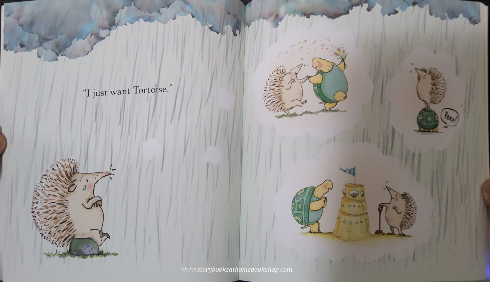 หนังสือนิทานปกอ่อน** 🍅🍓THE LONGER THE WAIT,THE BIGGER THE HUG BY Eoin McLaughlin and Polly Dunbar