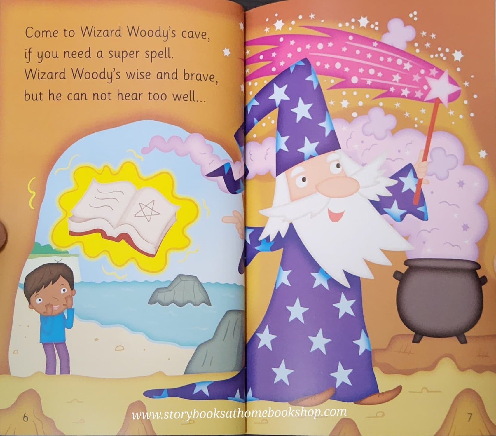 หนังสือนิทานปกอ่อน** 🍅🍓LADYBIRD I'M READY... FOR PHONICS: WIZARD WOODY