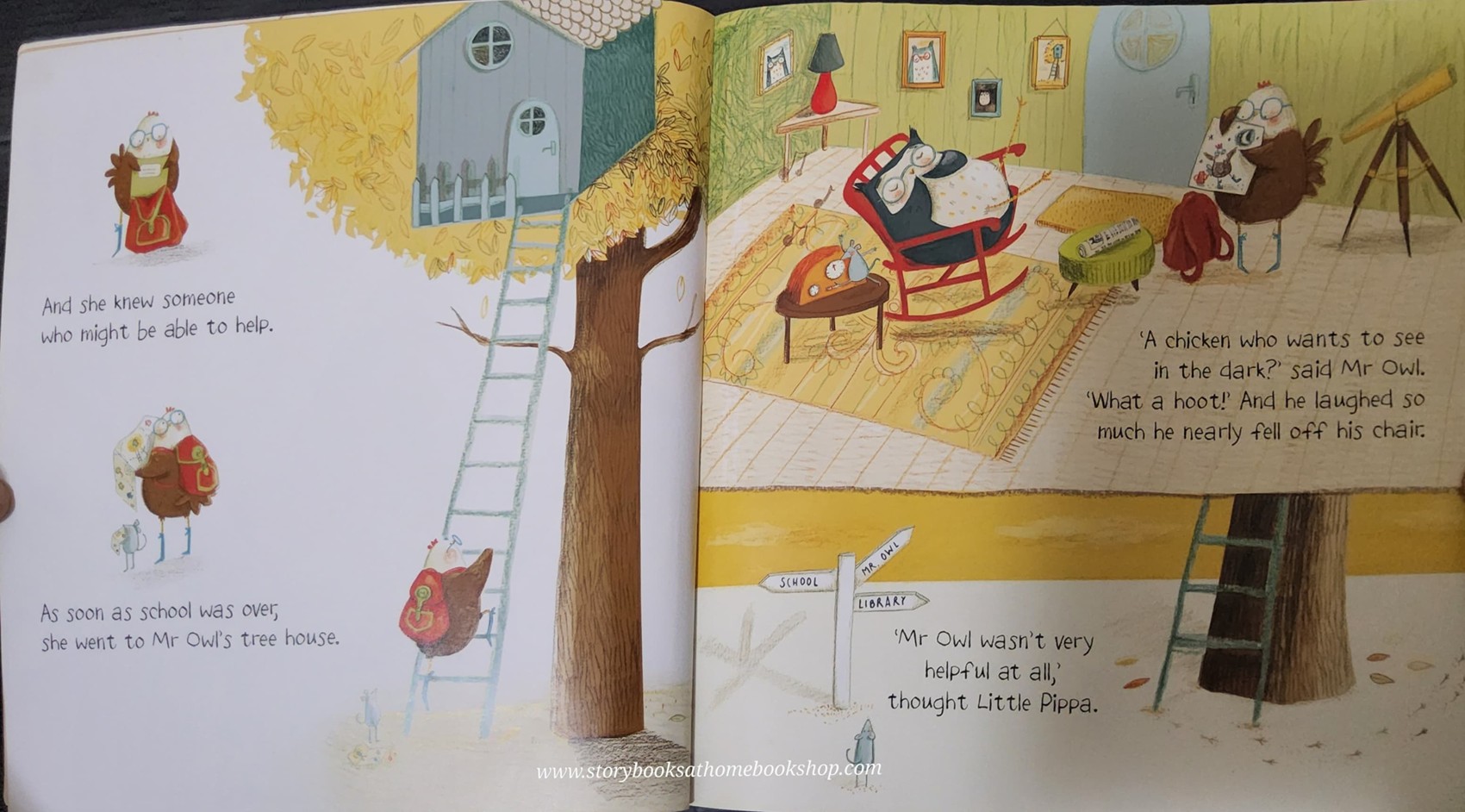 หนังสือนิทานปกอ่อน** 🍅🍅CHICKENS CAN'T SEE IN THE DARK BY KRISTINA LITTEN