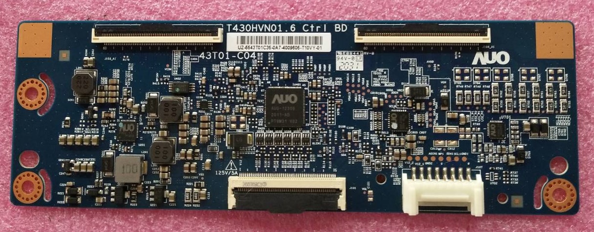 T-CON ทีคอนทีวี ซัมซุง SAMSUNG ของแท้ถอดจากเครื่อง รุ่นUA43T6000AK พาร์ทT430HVN01.6 43T01-C04