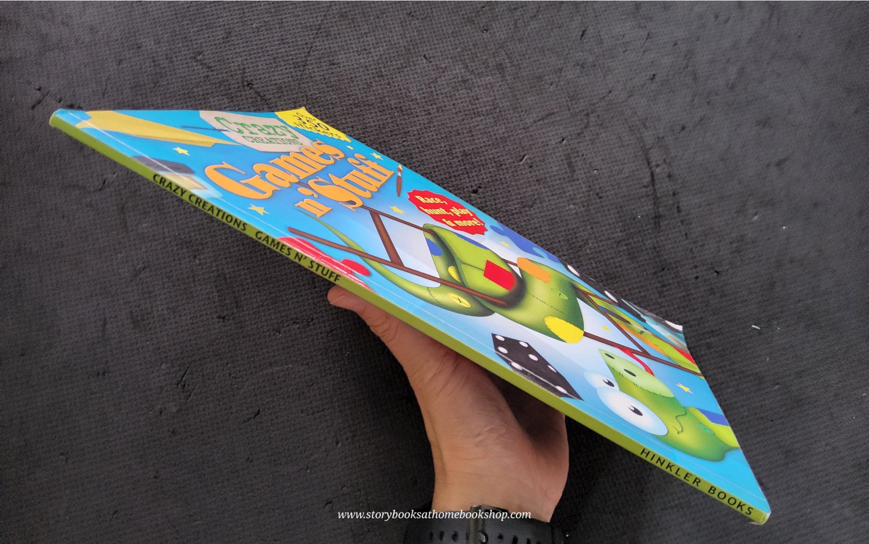 ACTIVITIES Book** ð
ðCRAZY CREATIONS:GAMES N' STUFF