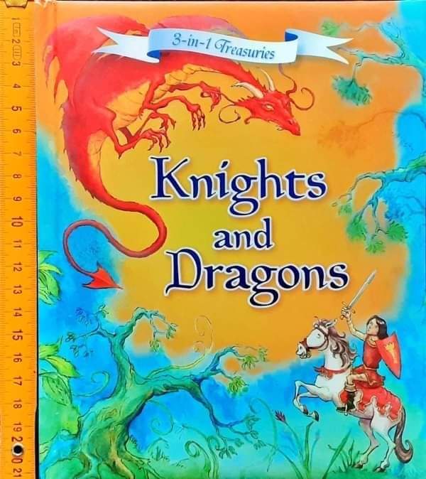 หนังสือนิทานปกแข็ง** 🍅🍅3 in 1 Treasuries:Knights and Dragons