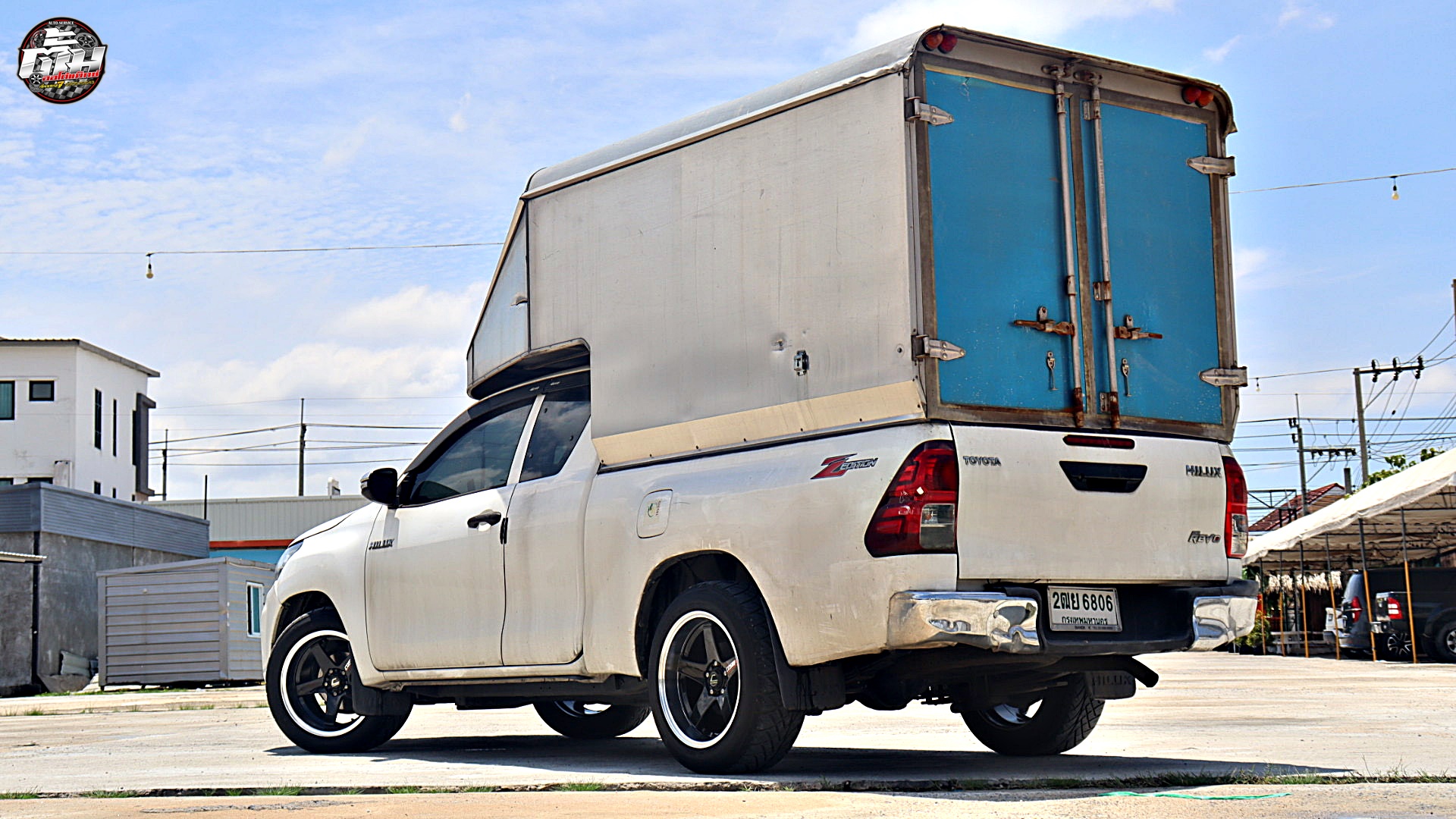 TOYOTA REVO เปลี่ยนล้อแม็กซ์ COSMIS RS3 ขอบ18นิ้ว