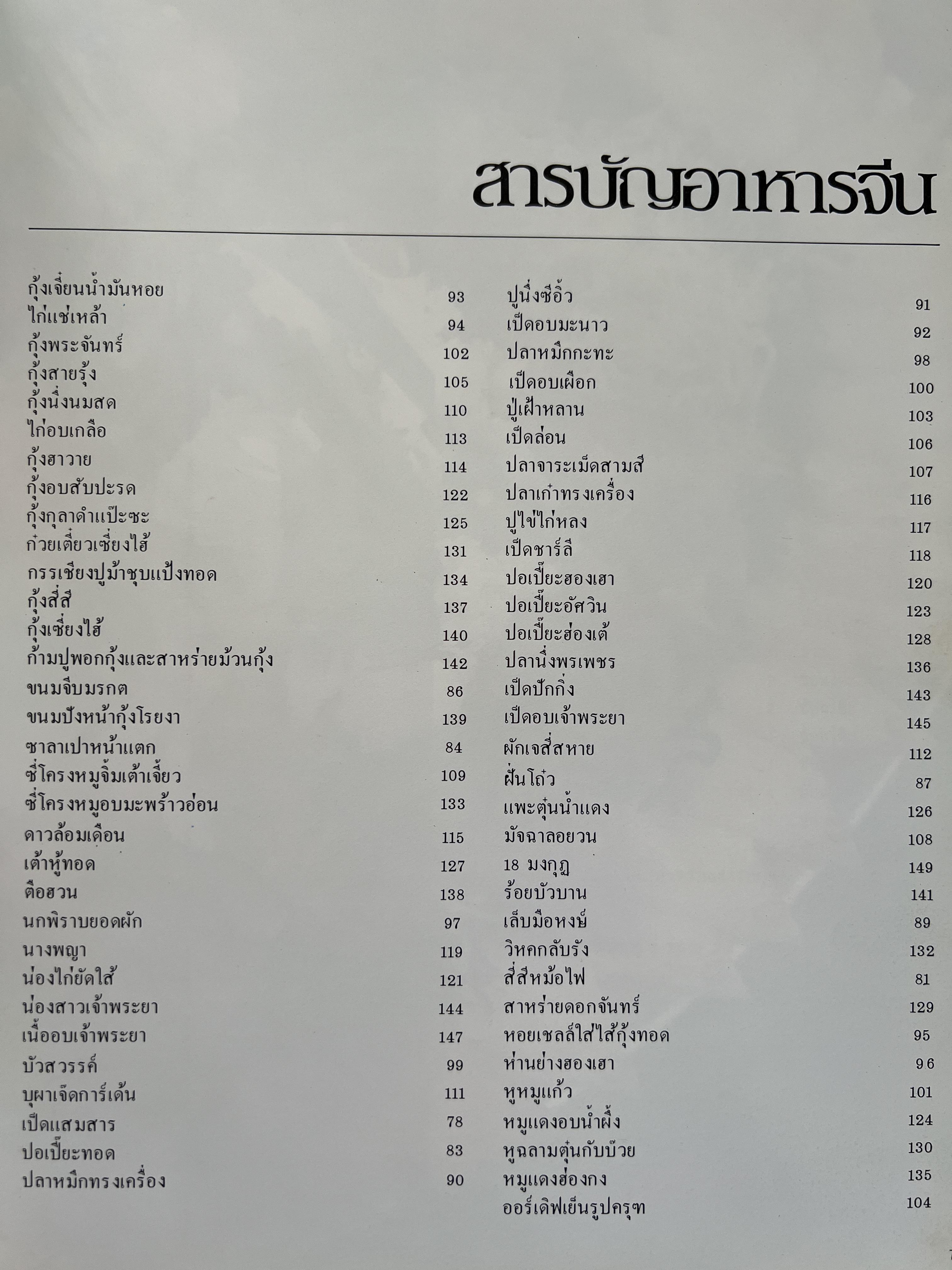 ตำราอาหารภัตตาคาร โดย : อาจารย์ศรีสมร คงพันธุ์ อาจารย์มณี สุวรรณผ่อง อาจารย์จันทร ทศานนท์.