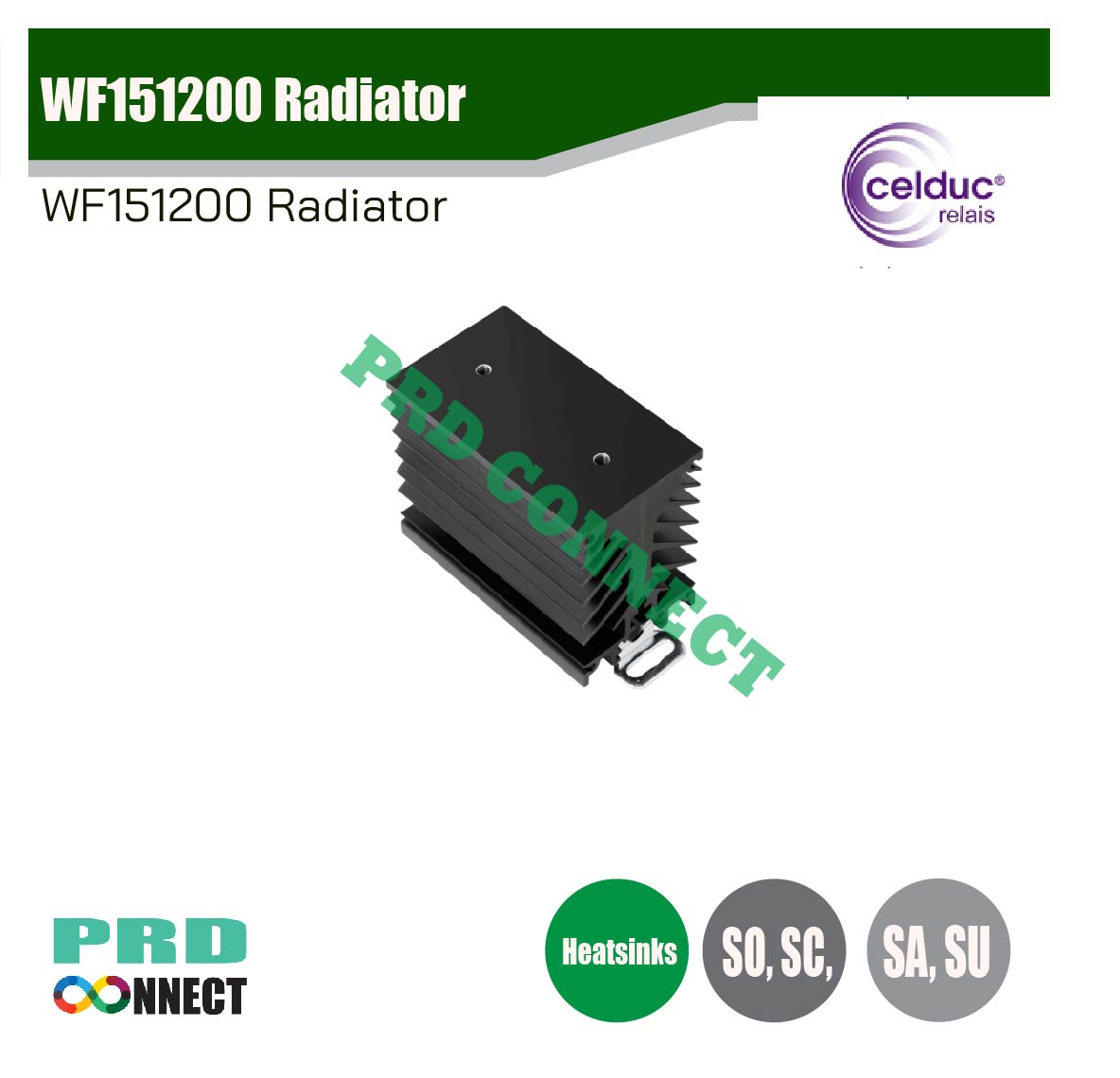WF151200 Radiator, Celduc