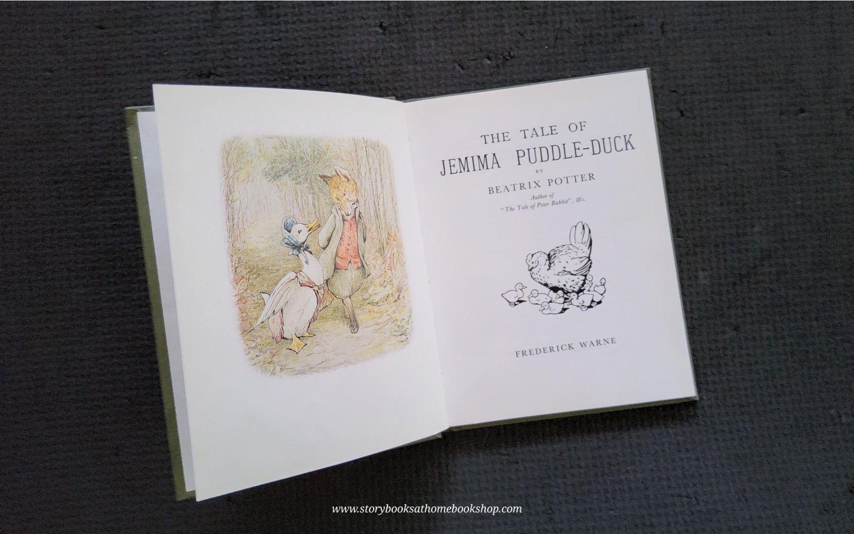 หนังสือนิทานปกแข็ง** 🍅🍓THE TALE OF JEMIMA PUDDLE-DUCK BY BEATRIX POTTER