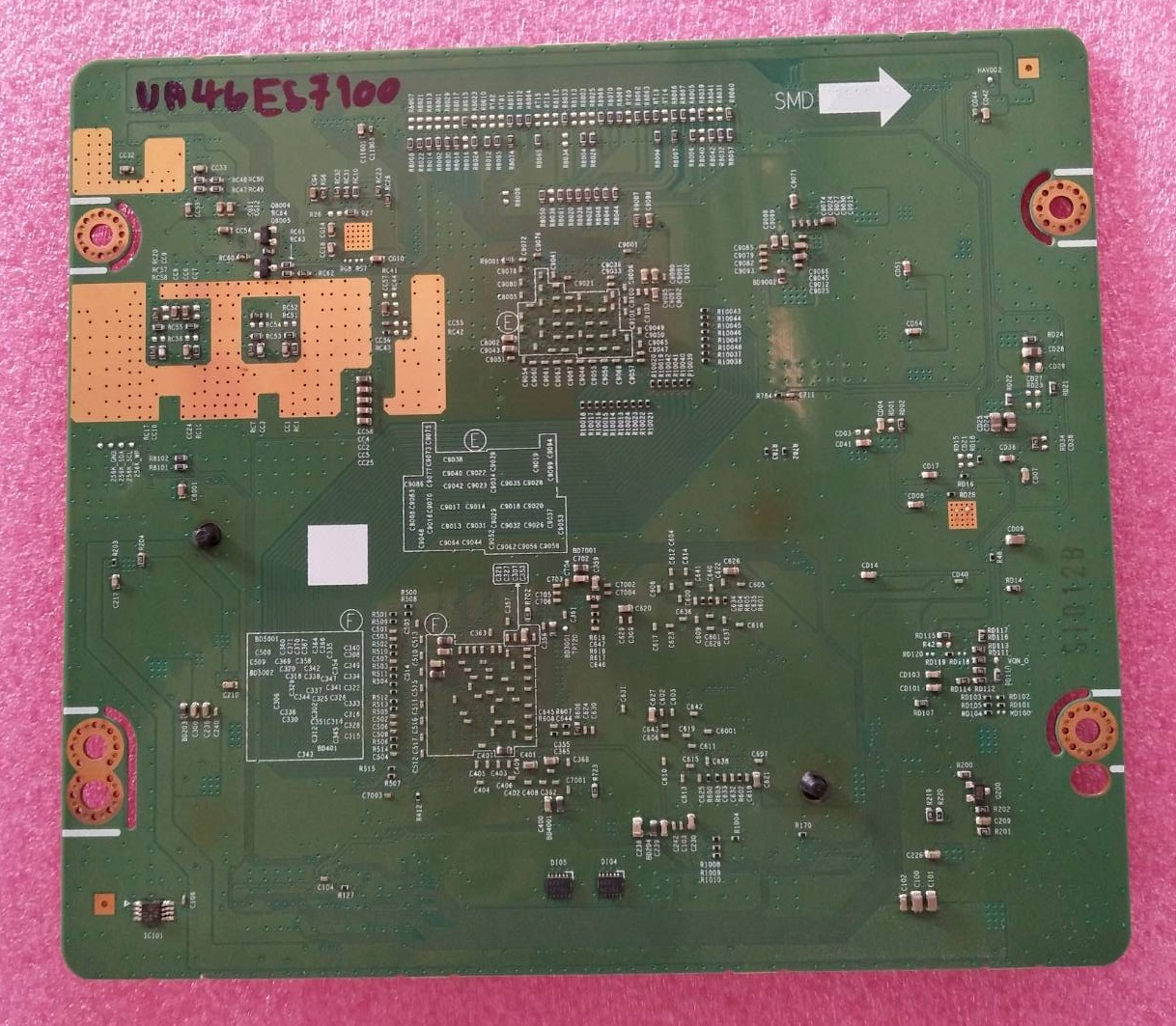 T-CON SAMSUNG (ทีคอน ซัมซุง) อะไหล่แท้/มือสองพร้อมใช้งาน ใช้กับรุ่น UA46ES7100R พาร์ทบอร์ด BN95-00711A
