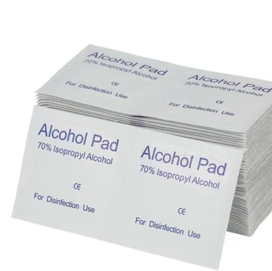 แผ่นแอลกอฮอลล์เช็ดทำความสะอาด สำเนา