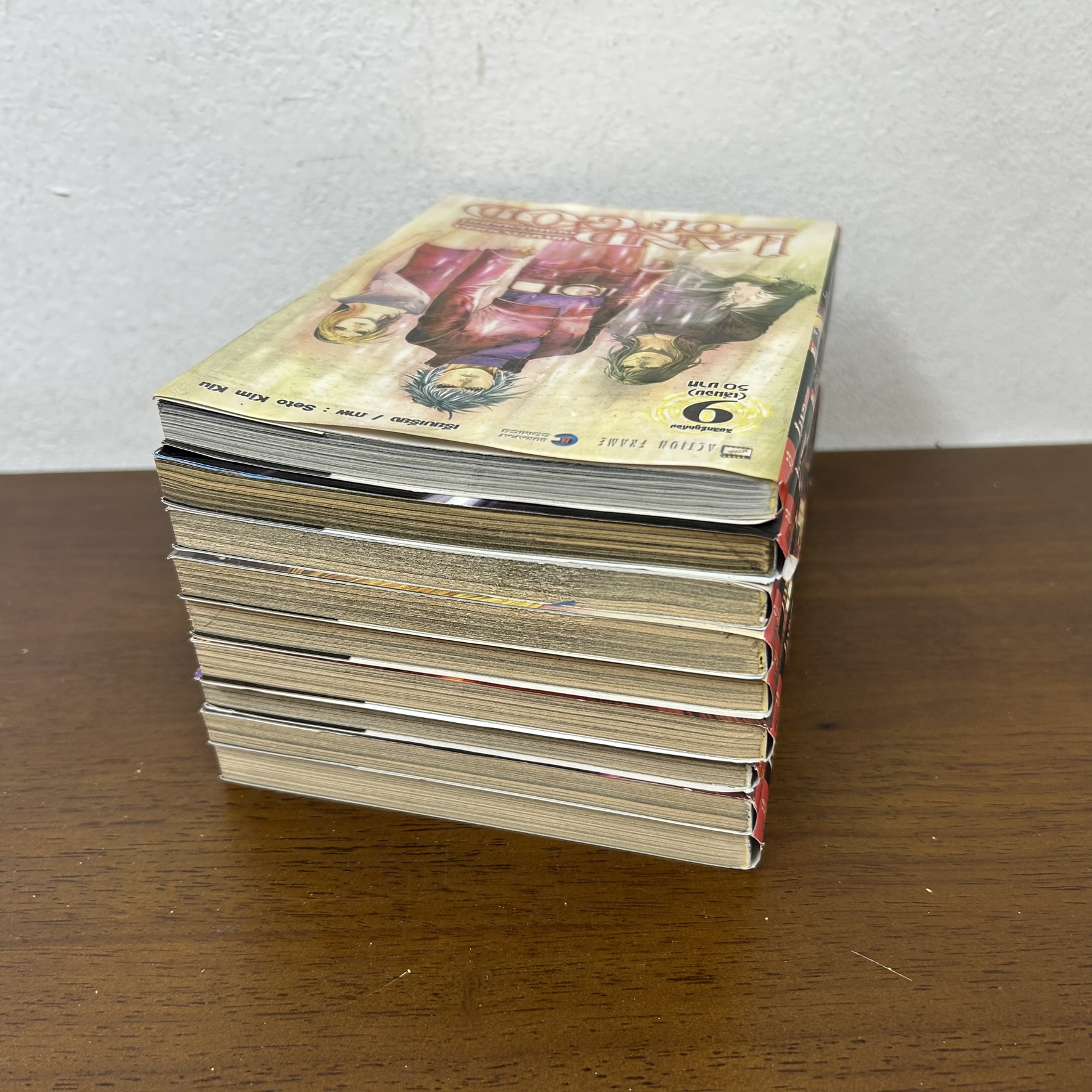 [MANGA] Land Of God มหาศึกรวมพลคนเหนือมนุษย์ เล่ม 1-9 จบ ... Seto Kim Kiu (มือสอง) มังงะ การ์ตูน บูรพัฒน์