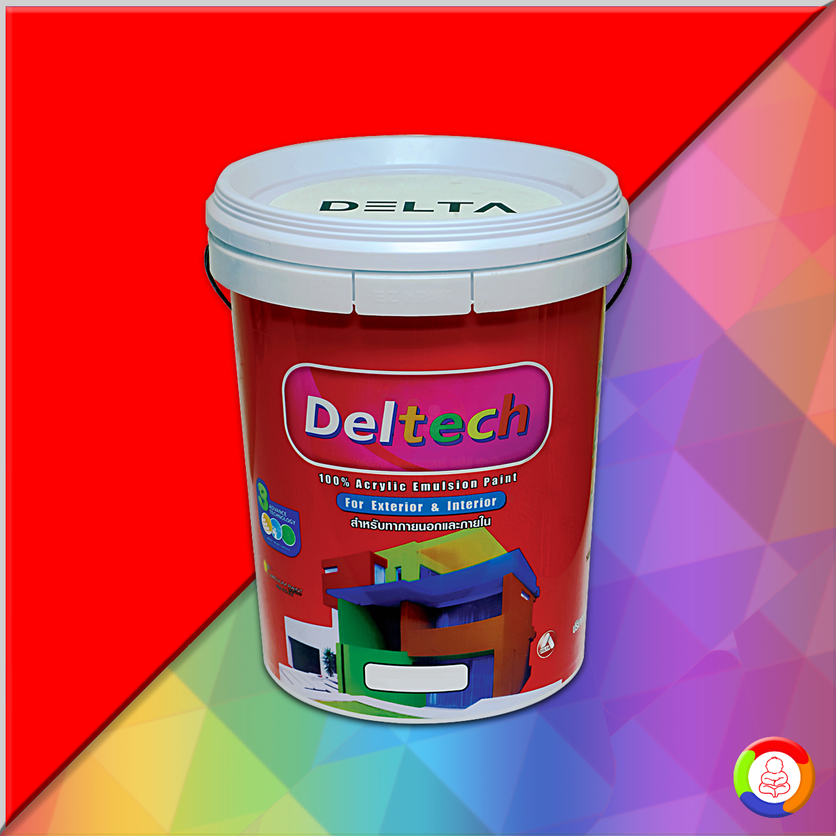 Deltech 100% Acrylic Emulsion Paint For Exterior