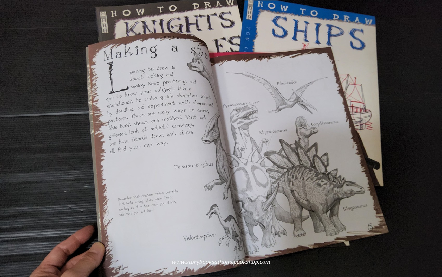 DRAWING BOOKS SET** ð
HOW TO DRAW 4 BOOKSâĨïļ *KNIGHTS AND CASTLES *SHIPS *DINOSAURS *BIG CATS