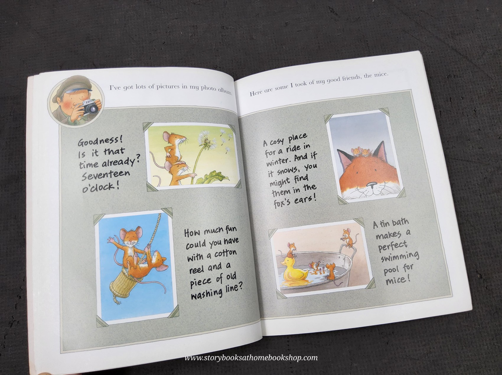 หนังสือนิทานปกอ่อน** 🍅PERCY THE PARK KEEPER AND HIS FRIENDS:PERCY'S FRIENDS THE MICE B NICK BUTTERWORTH