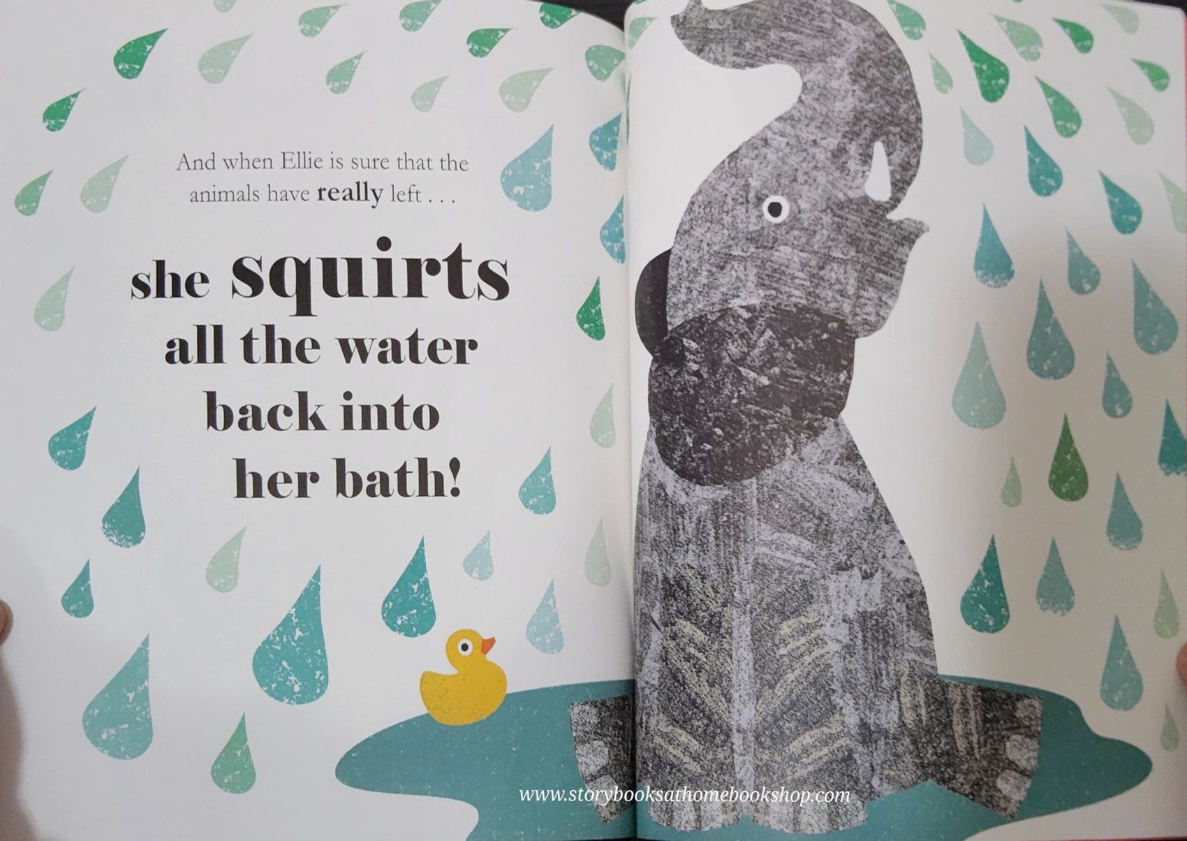 หนังสือนิทานปกอ่อน ** 🍅🍓GET OUT OF MY BATH! by Britta Techentrup