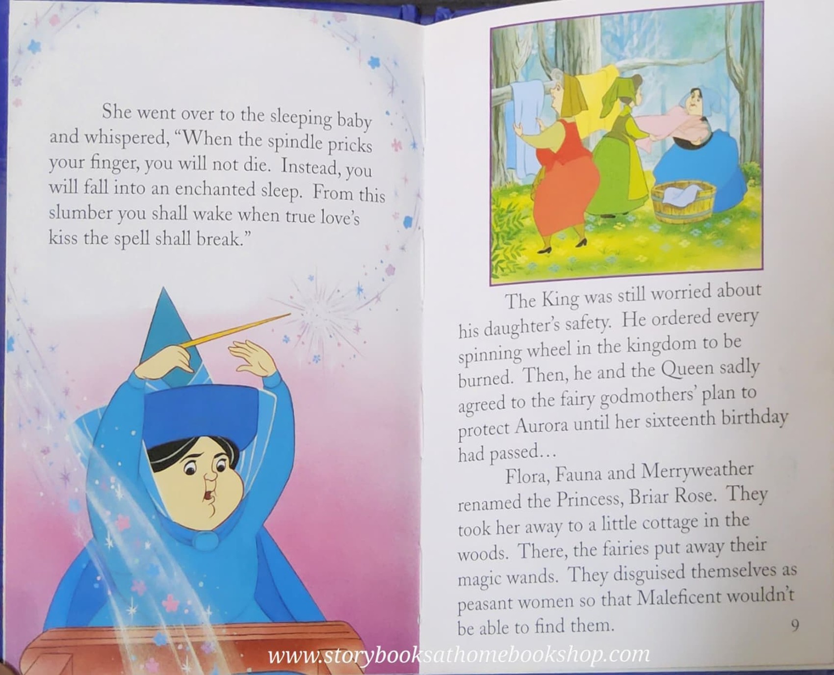 หนังสือนิทานปกแข็ง** 🍅DISNEY SLEEPING BEAUTY