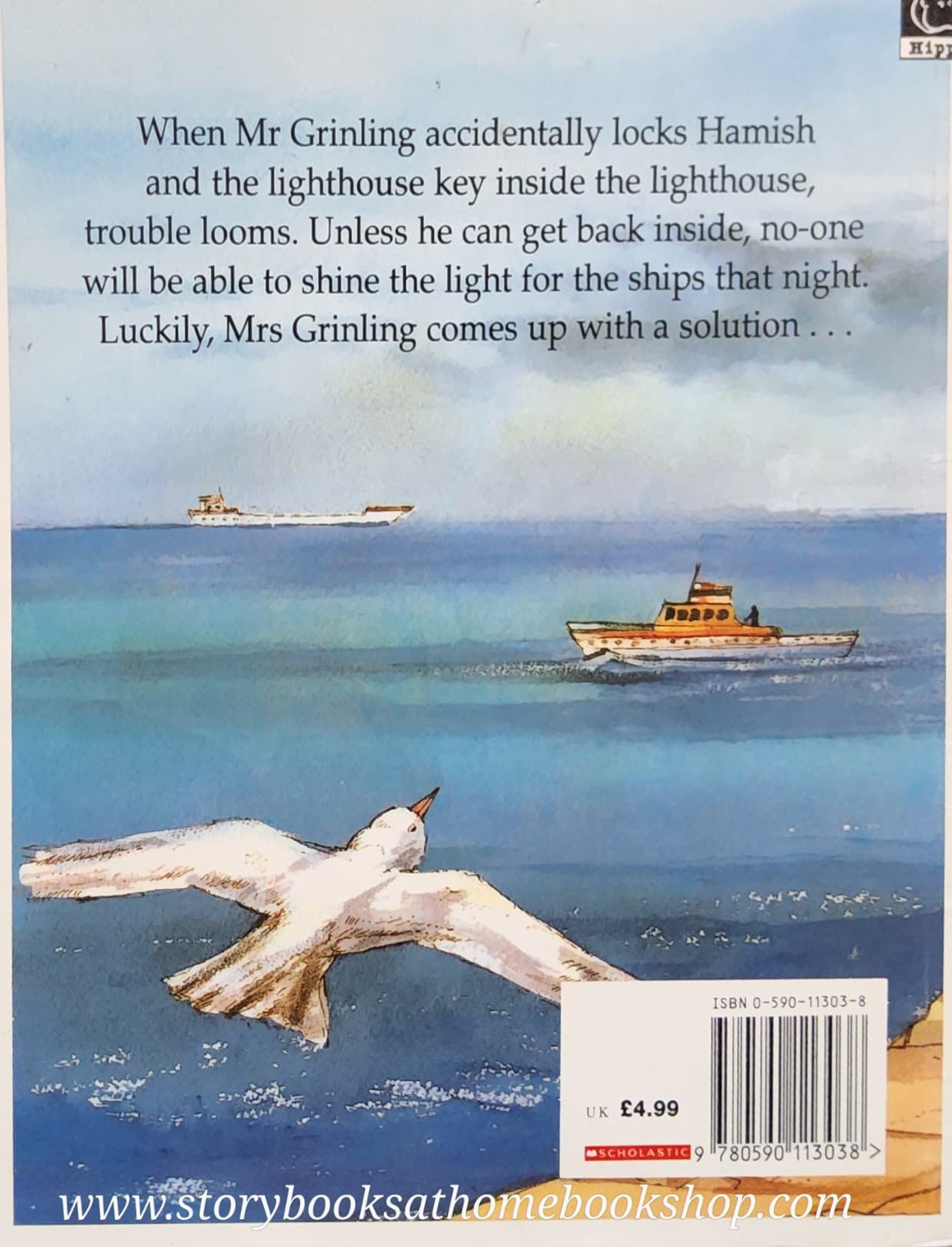 หนังสือนิทานปกอ่อน** 🍅THE LIGHTHOUSE KEEPER'S CATASTROPHE♥️♥️