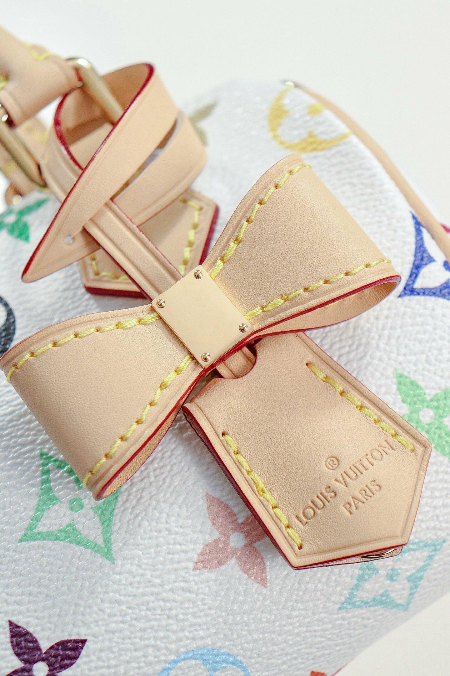 [Pre-order]กระเป๋า LouisVuitton Whtie Multicolor LV x TM Speedy Bandoulière 20 งานคุณภาพที่ดีที่สุด