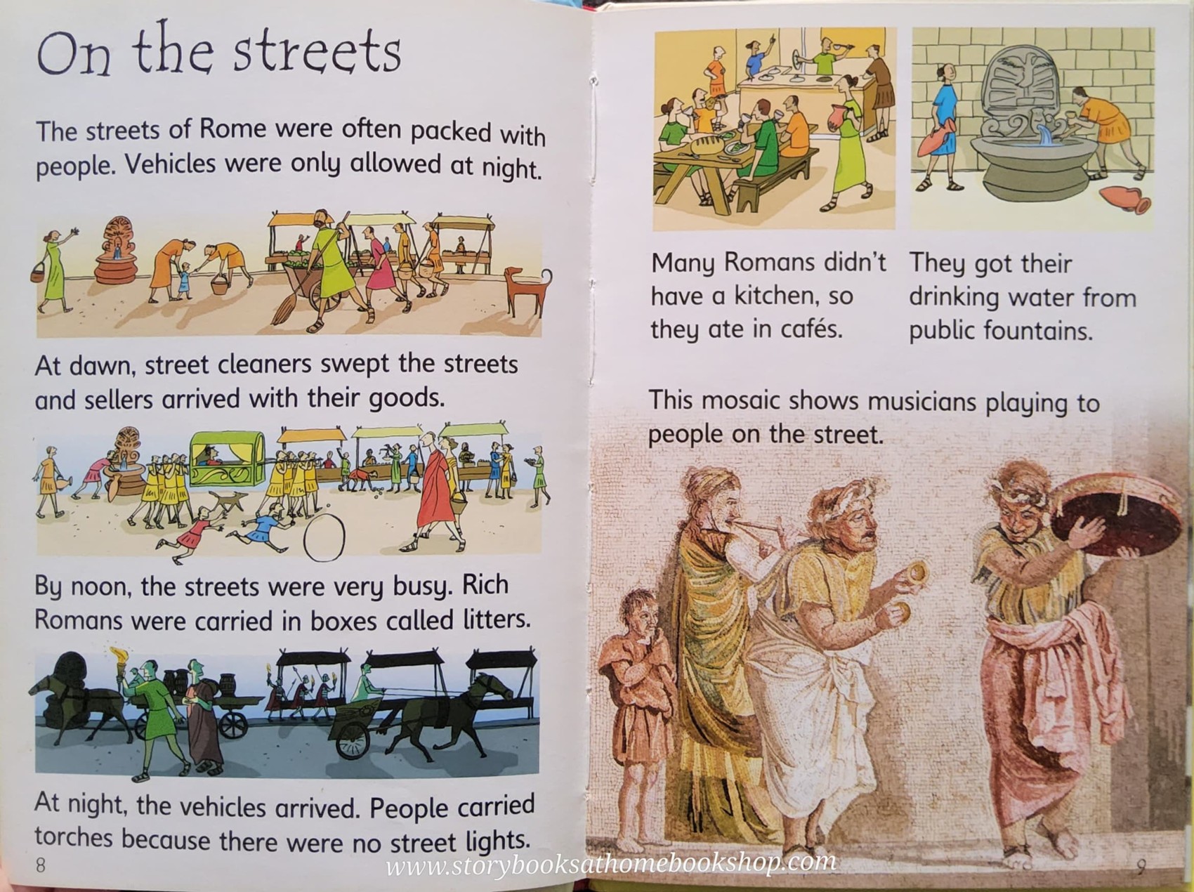 KNOWLEDGE BOOK** ♥️♥️USBORNE ROMANS