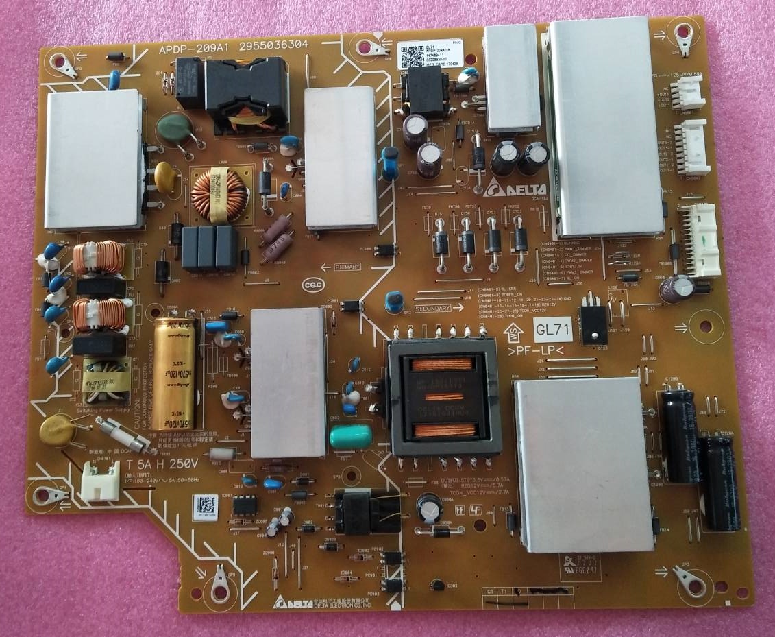 ซับพลายโซนี่ (Power Supply Tv Sony) ของแท้ถอดจากเครื่อง รุ่นKD-55X8000E KD-55X7000E พาร์ท APDP-209A1 2955036304