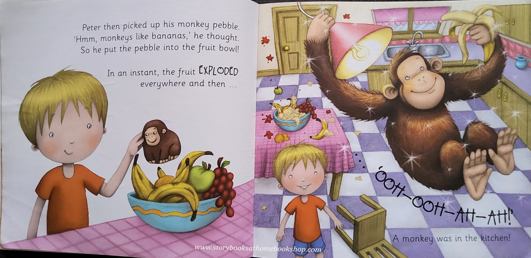 หนังสือนิทานปกอ่อน** 🍅🍓PETER'S PEBBLES BY CHERIE ZAMAZING