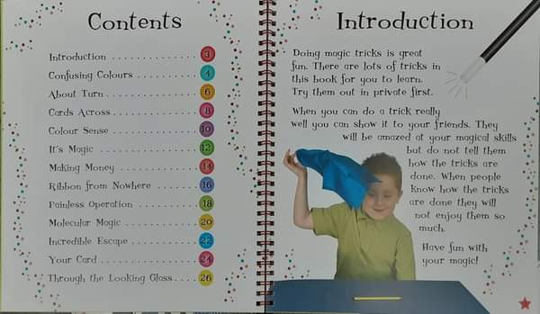 KNOWLEDGE BOOK** 🍅🍓FIRST MAGIC TRICKS