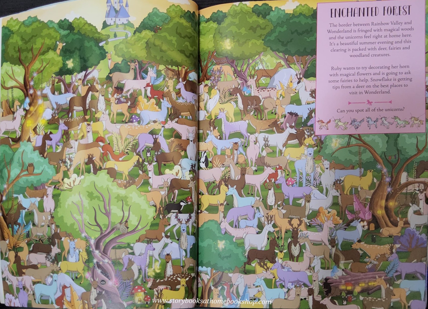 PUZZLE BOOK** ð
ðWHERE'S THE UNICORN IN WONDERLAND?