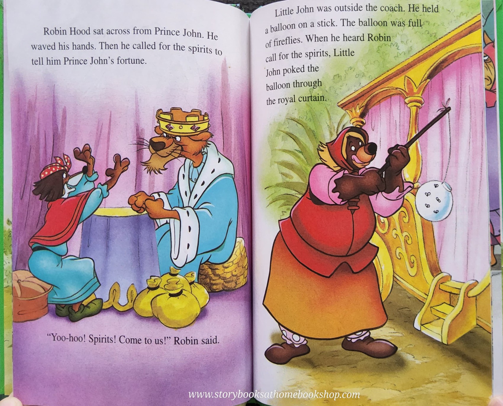 หนังสือนิทานปกแข็ง** 🍅🍅DISNEY ROBIN HOOD AND THE GREAT COACH ROBBERY