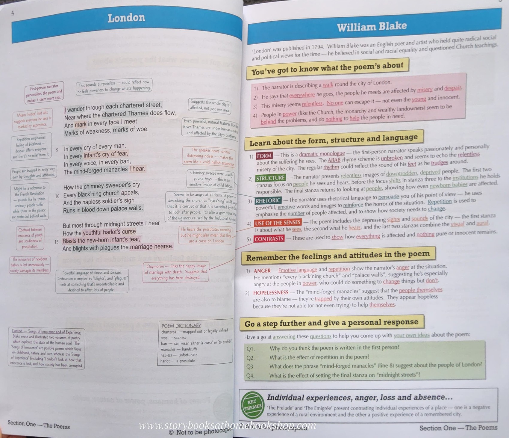TEXTBOOK** ðð CGP: GCSE English AQA Anthlogy of Poetry Power and Conflict (FOR Grade 9-1 Course)
