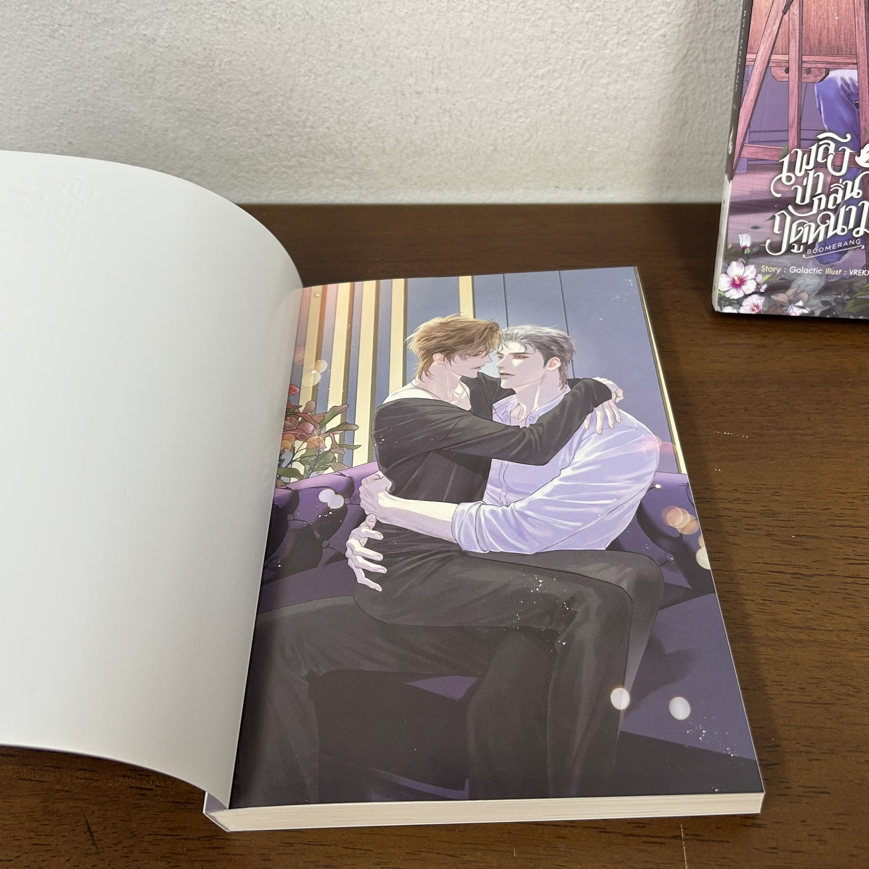 [YAOI] Boomerang เพลิงป่ากลิ่นฤดูหนาว เล่ม 1-2 จบ ครบชุด ... Galactic (มือสอง) นิยายวาย SENSE