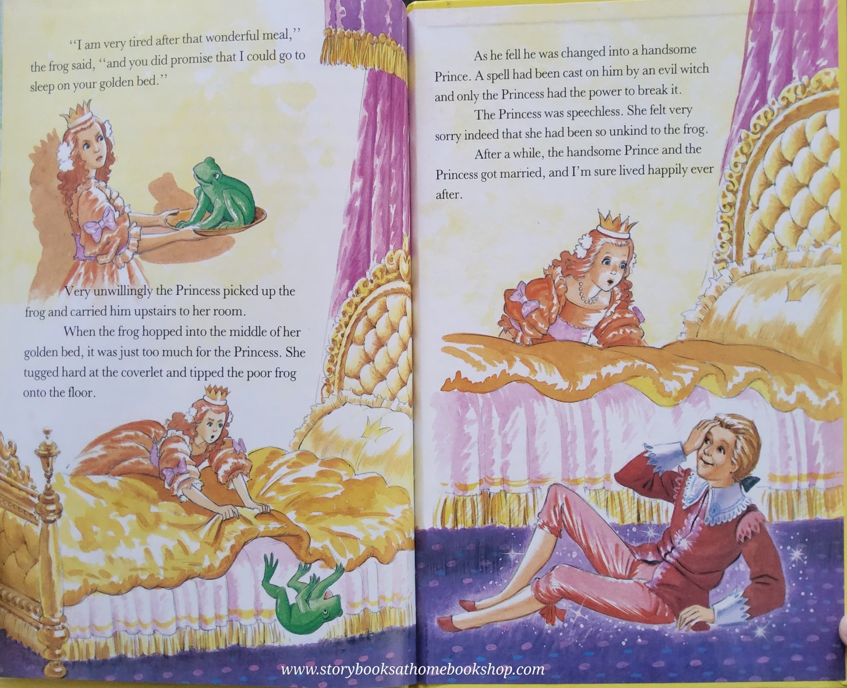 หนังสือนิทานปกแข็ง ** 🍅🍓TWIN TALES: GULLIVER'S TRAVELS AND THE FROG PRINCE