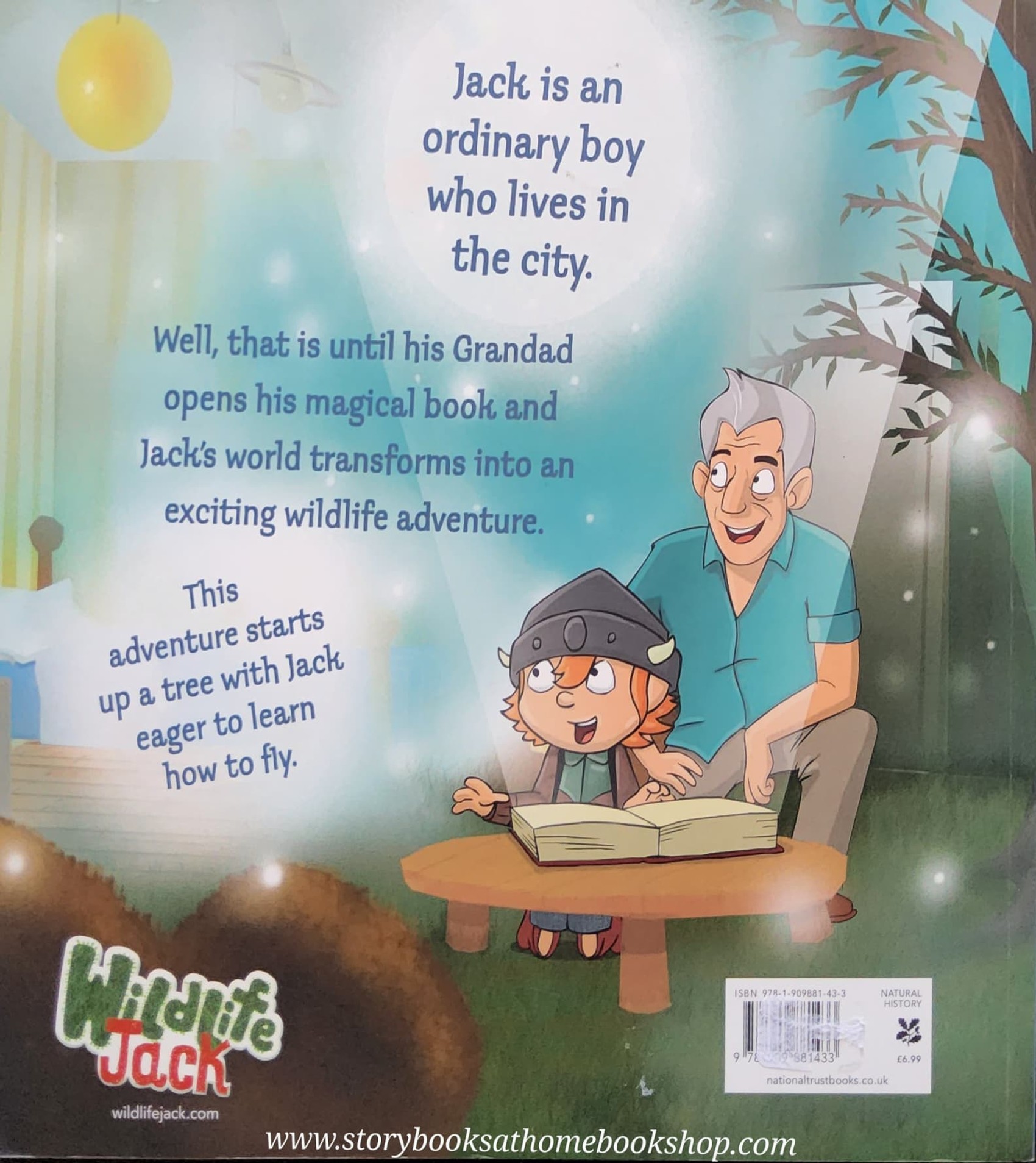 หนังสือนิทานปกอ่อน** 🍅WILDLIFE JACK I WANT TO FLY! BY ED KELLIE