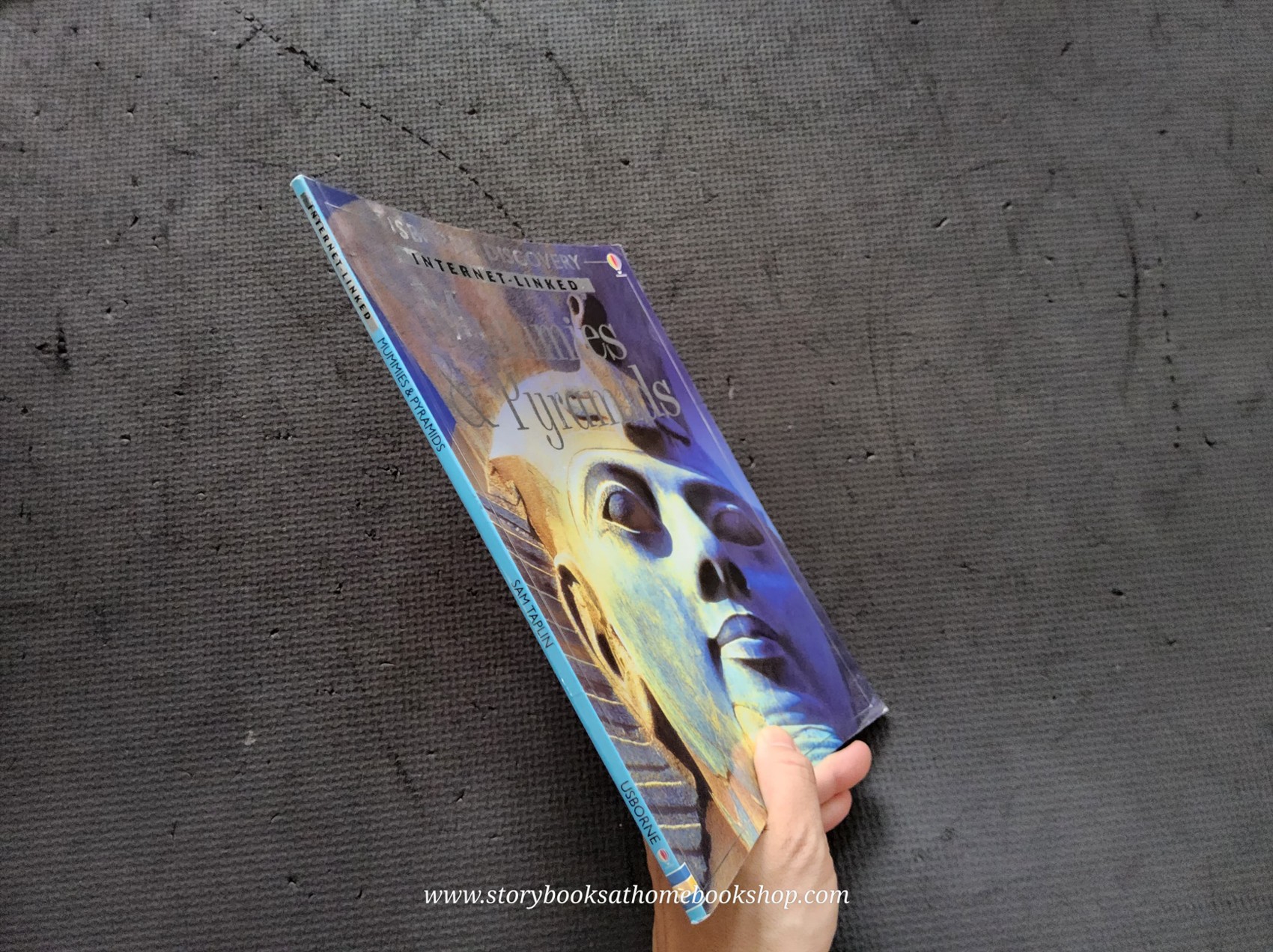 KNOWLEDGE BOOK** ♥️♥️USBORNE DISCOVERY INTERNER-LINKED: MUMMIES&PYRAMIDS♥️♥️