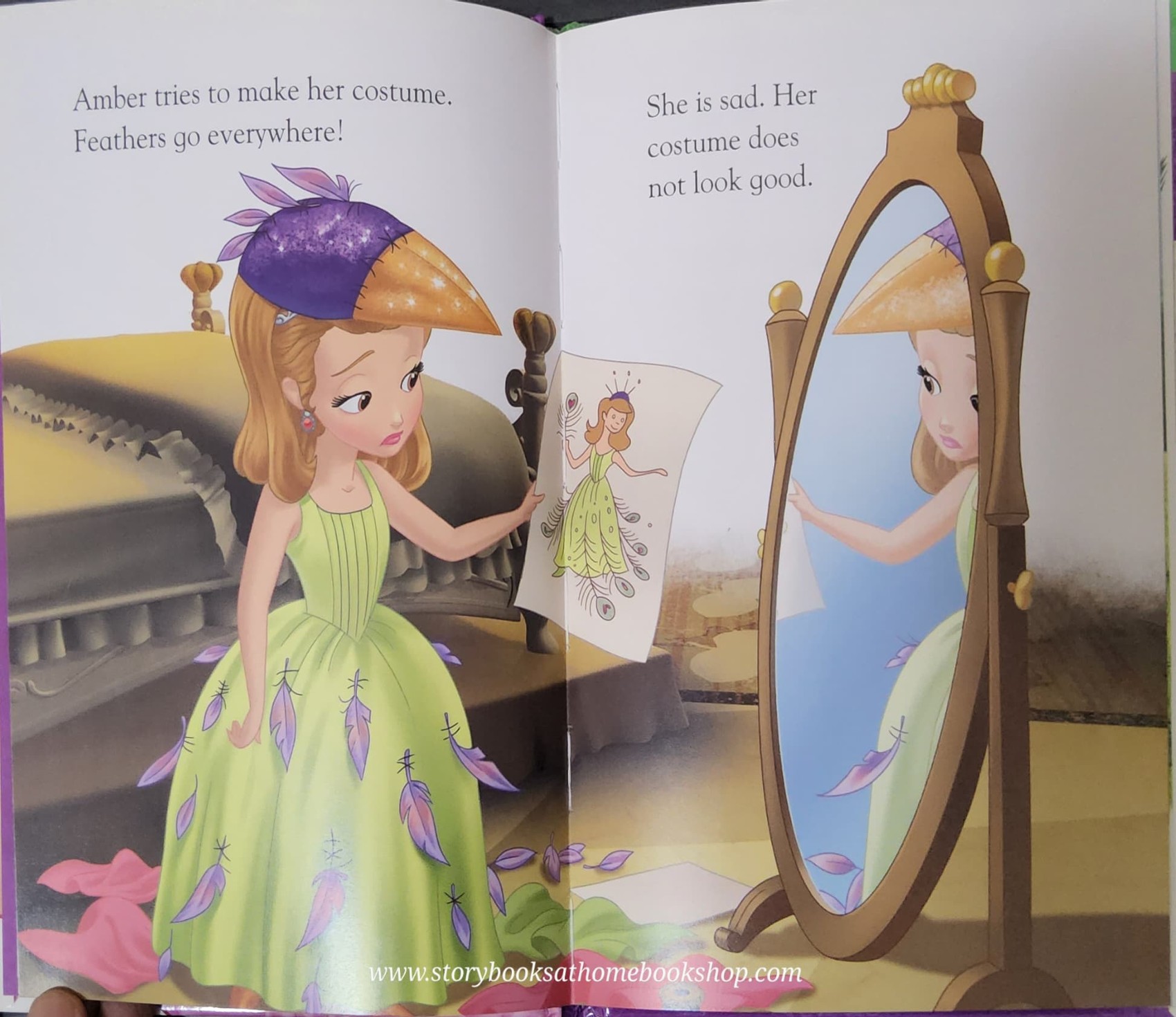 หนังสือนิทานปกแข็ง** 🍅🍅DISNEY JUNIOR SOFIA THE FIRST: THE FANCY DRESS BALL