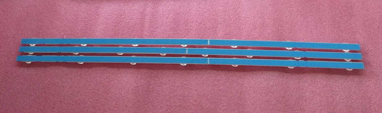 หลอดแบ็คไลท์ Panasonic /LG ใหม่โรงงาน (หลอด 7-8-7) ใช้กับรุ่น 32LN571B 32LN5400 32LA6200 32LN5120 TH-L32B6T*แบบต่อ1แถว2ชิ้น*