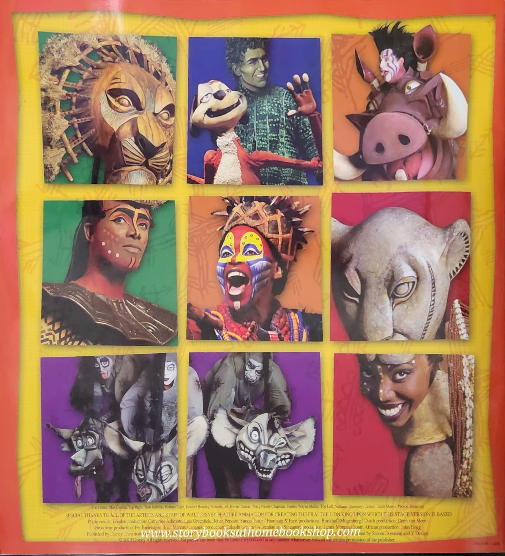 หนังสือปกอ่อน** 🍅🍓DISNEY PRESENT THE LION KING