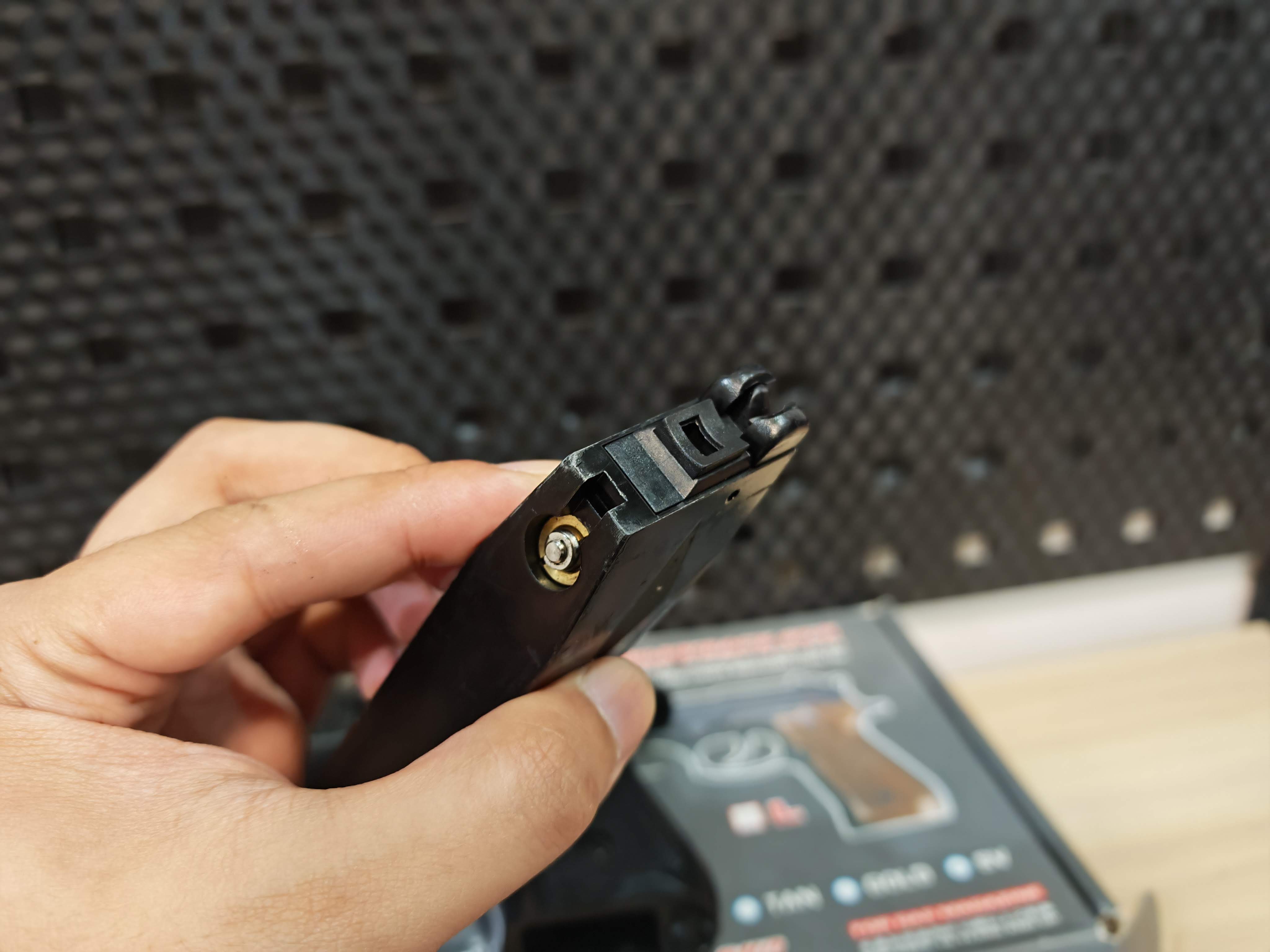 WE Beretta M92 Semi Version GBB ไต้หวัน BB Gun บีบีกัน แบบแก๊ส ปืนอัดลม มือสอง Airsoft Gun