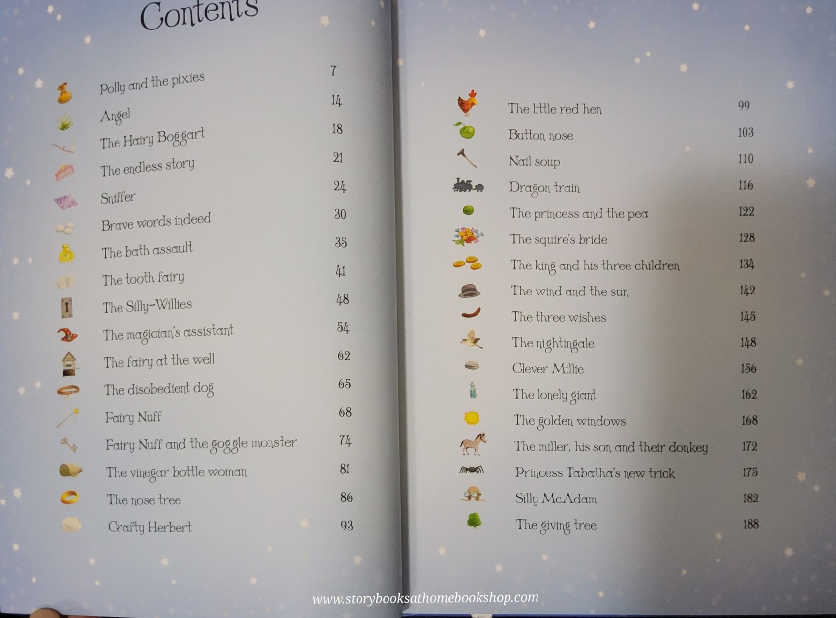 หนังสือนิทานปกแข็ง** 🍅🍓USBORNE STORIES FOR BEDTIME