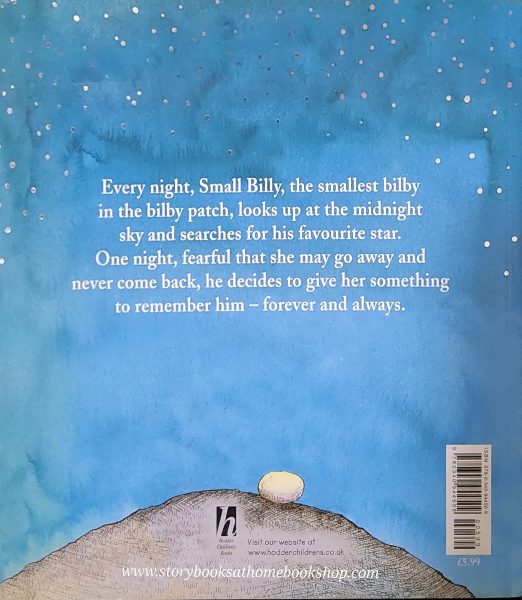 หนังสือนิทานปกอ่อน** 🍅🍅SMALL BILLY AND THE MIDNIGHT STAR