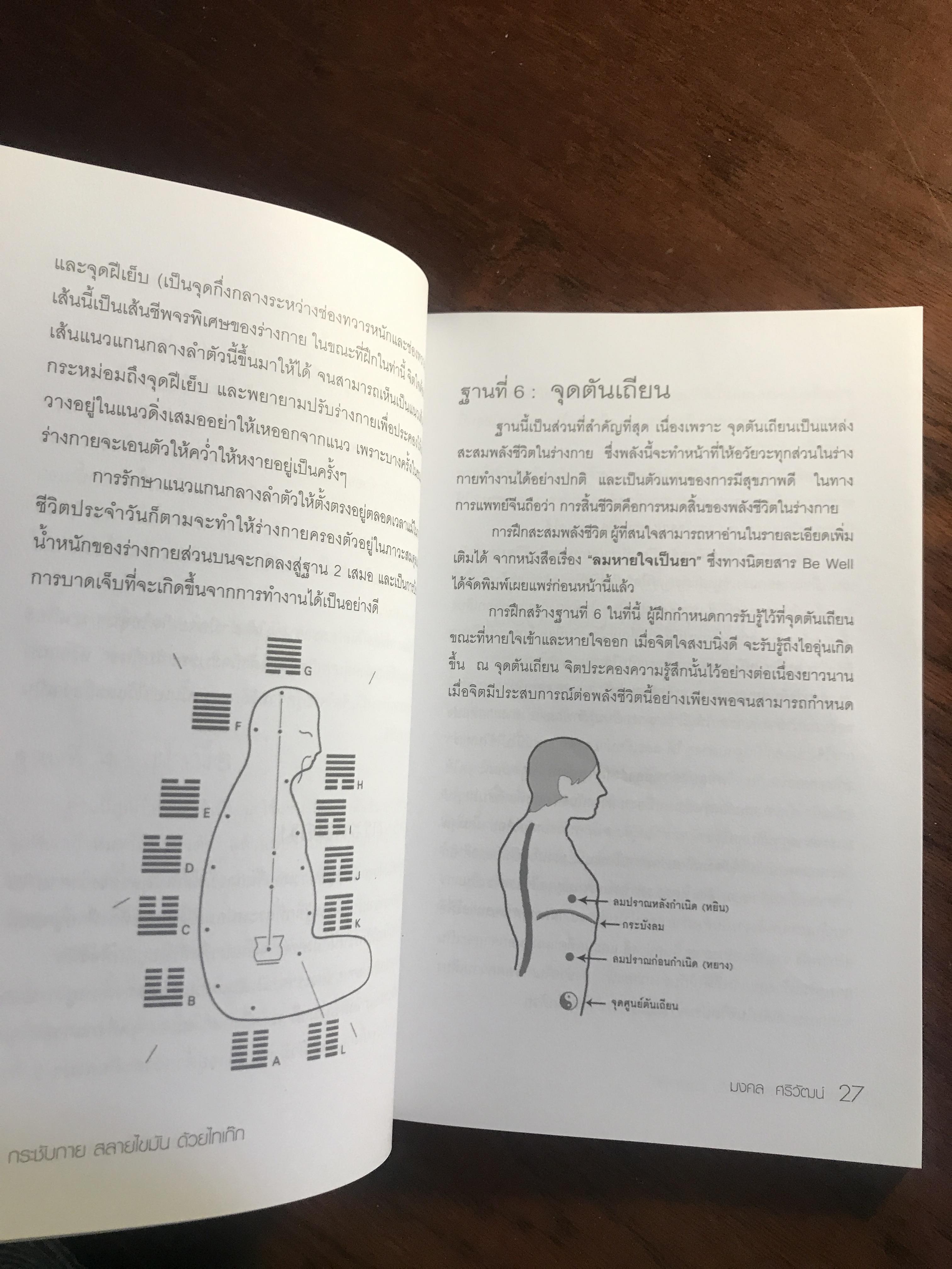 กระชับกาย สลายไขมันด้วยไทเก็ก (พร้อม DVD ฝึกปฏิบัติ) ผู้เขียน: อ.มงคล ศริวัฒน์ สำนักพิมพ์: บีเวลล์ สเปเชียล ➡️ FTN1