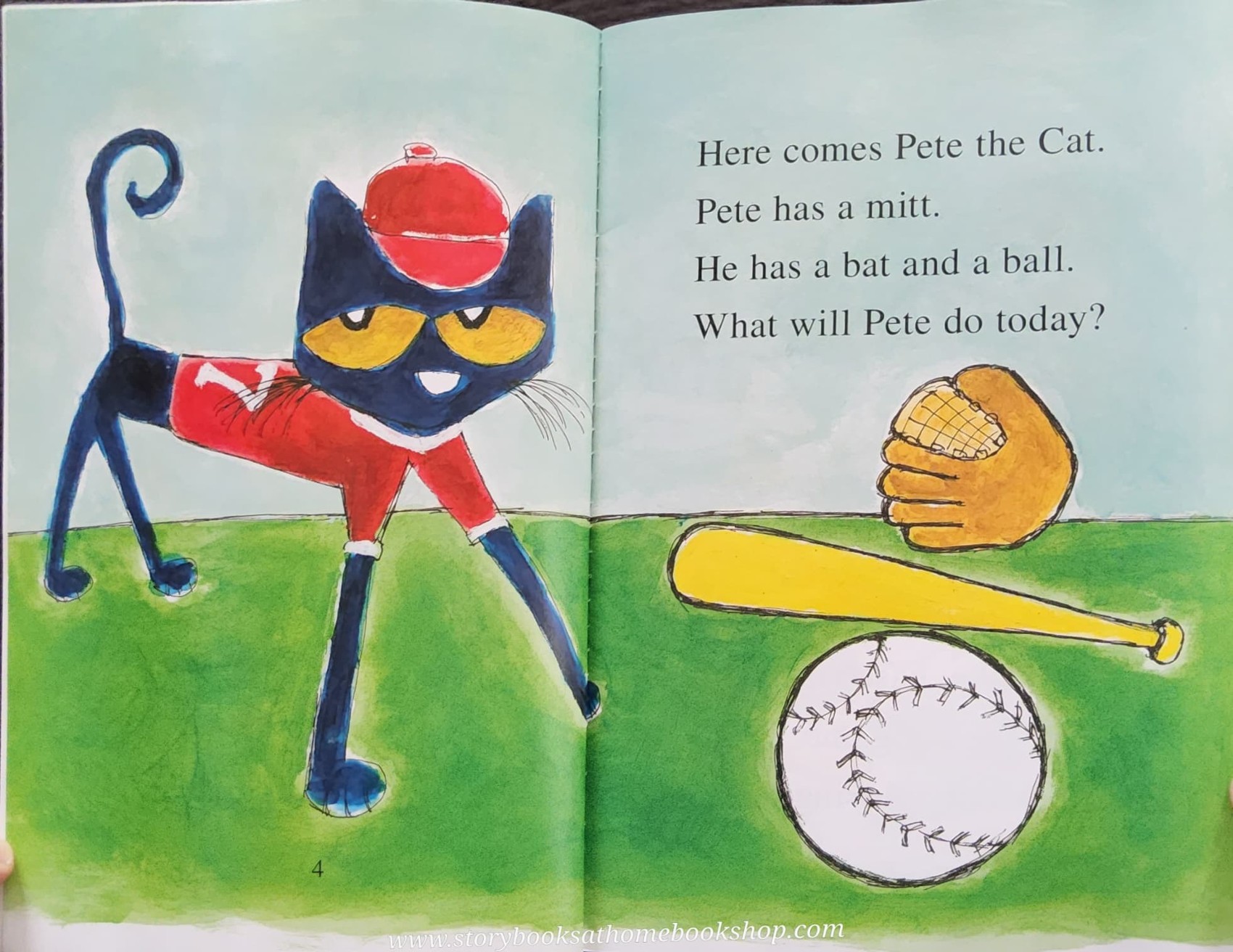 หนังสือนิทานปกอ่อน** 🍅🍓I CAN READ! PETE THE CAT PLAY BALL