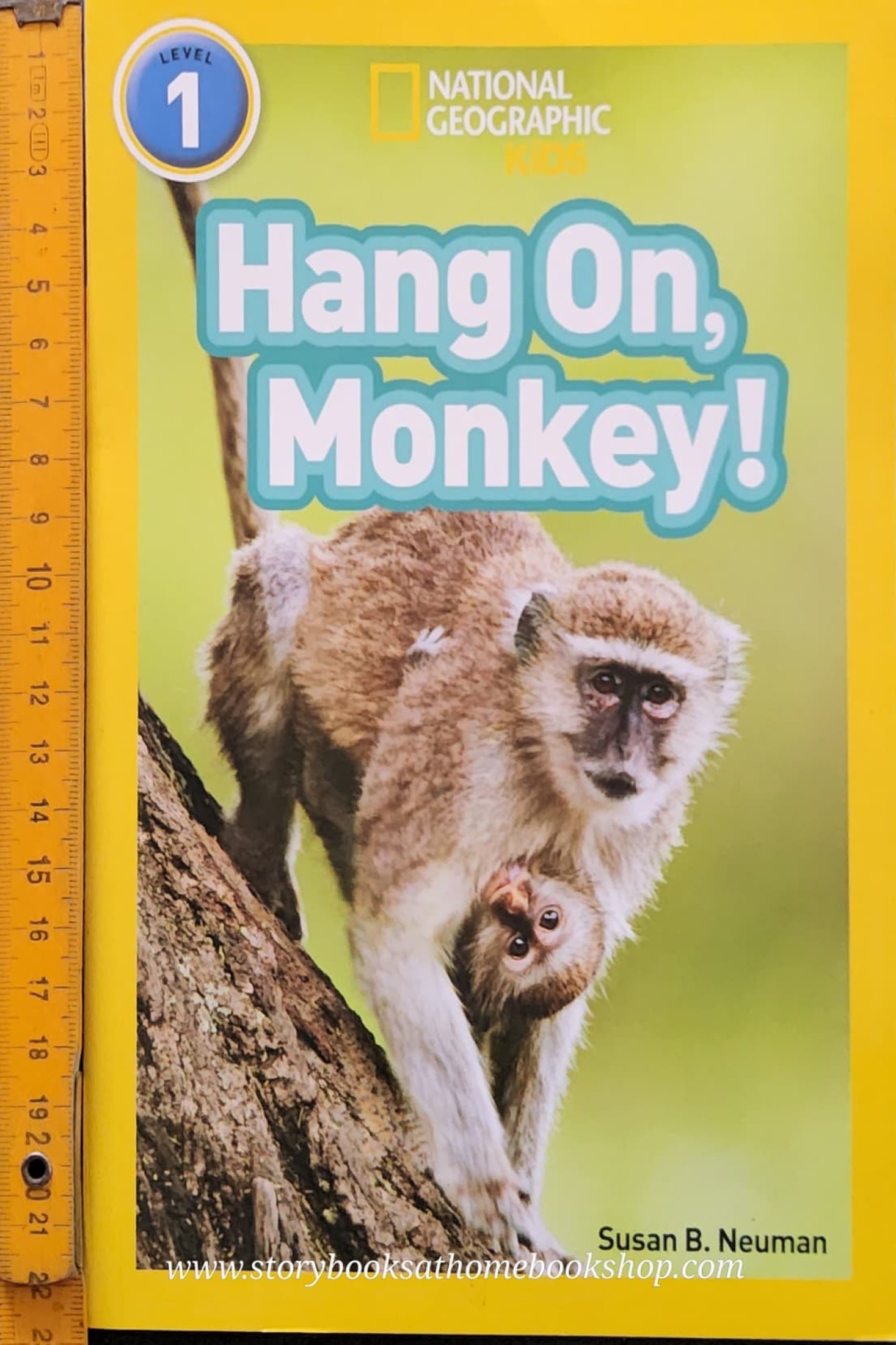 Knowledge Book ** 🍓🍓NATIONAL GEOGRAPHIC KIDS:HANG ON,MONKEY! LEVEL1