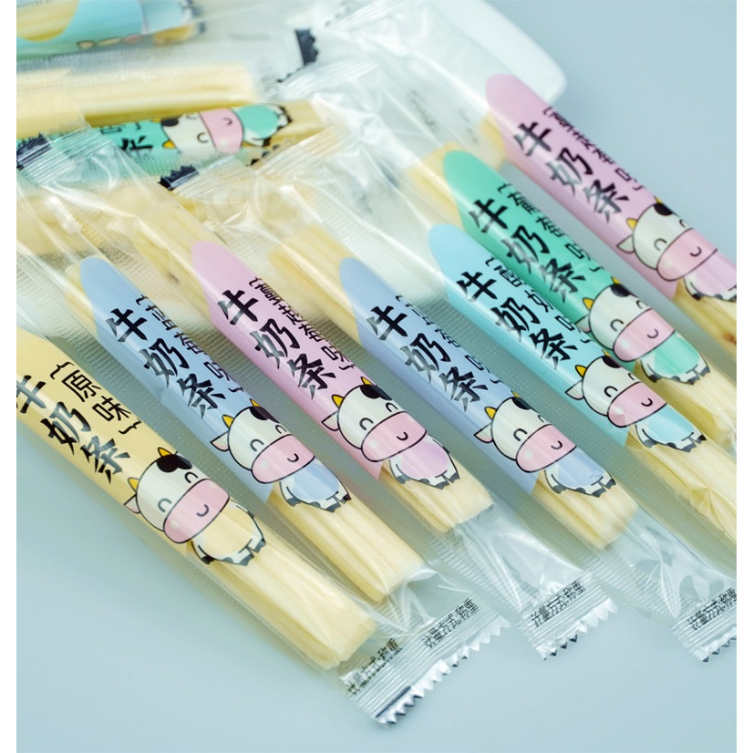 ชีสวัว ชีสนมแท่ง ชีสแท่ง รสผลไม้ หอม อร่อย Cheese milk stick จากมองโกเลีย ขนมซีสวัว ขนมนำเข้า