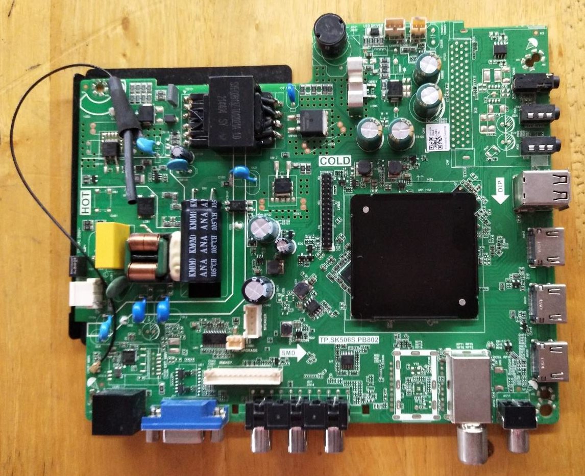 เมนบอร์ดทีวีALTRON(อัลตรอน) ของแท้ถอดจากเครื่อง รุ่นLTV-3902 :TP.SK506S.PB802 เบอร์จอLC390TA2A