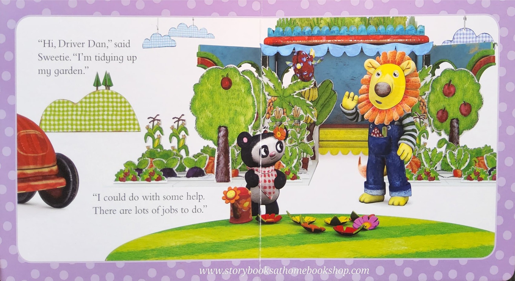 Board Book ** 🍅🍓STORY TRAIN TIDY UP TIME!♥️♥️