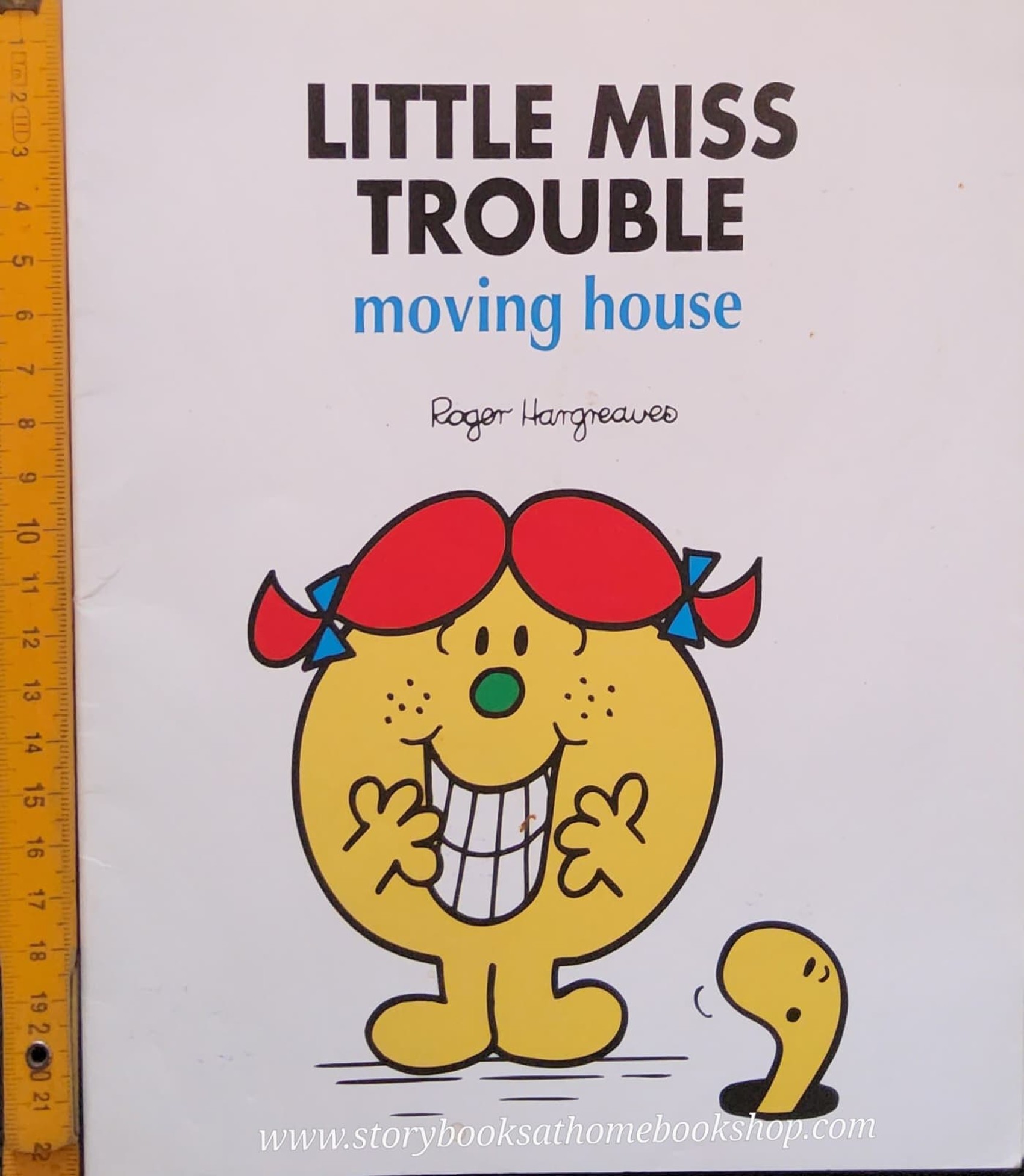หนังสือนิทานปกอ่อน** 👉LITTLE MISS&MR.MEN👍 🍅🍓LITTLE MISS TROUBLE MOVING HOUSE BY Roger Hargreaues