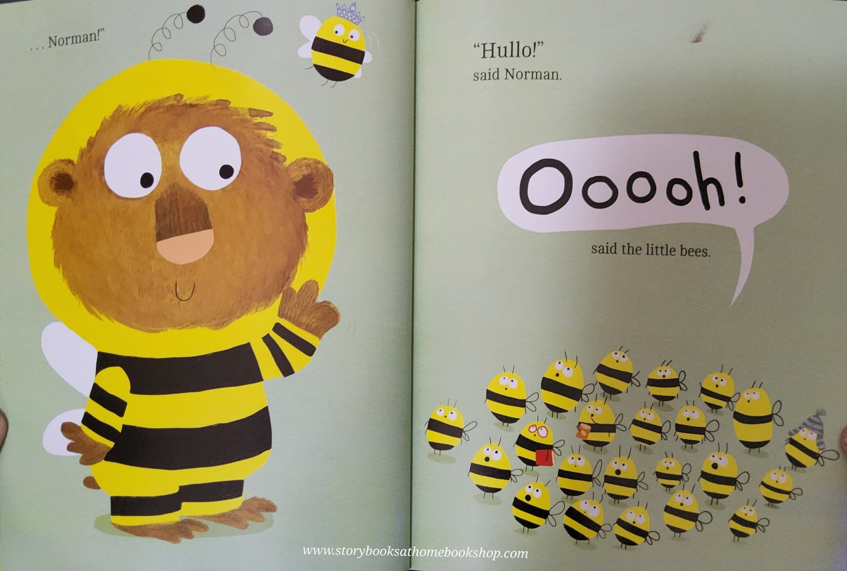 หนังสือนิทานปกอ่อน** 🍅THE BUMBLE BEAR BY NADIA SHIREEN